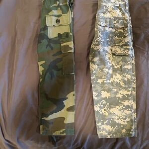 Kids Camouflage Cargo Pants Set